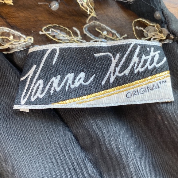 Vanna White Original Silk Beaded Gown - Picture 8 of 9